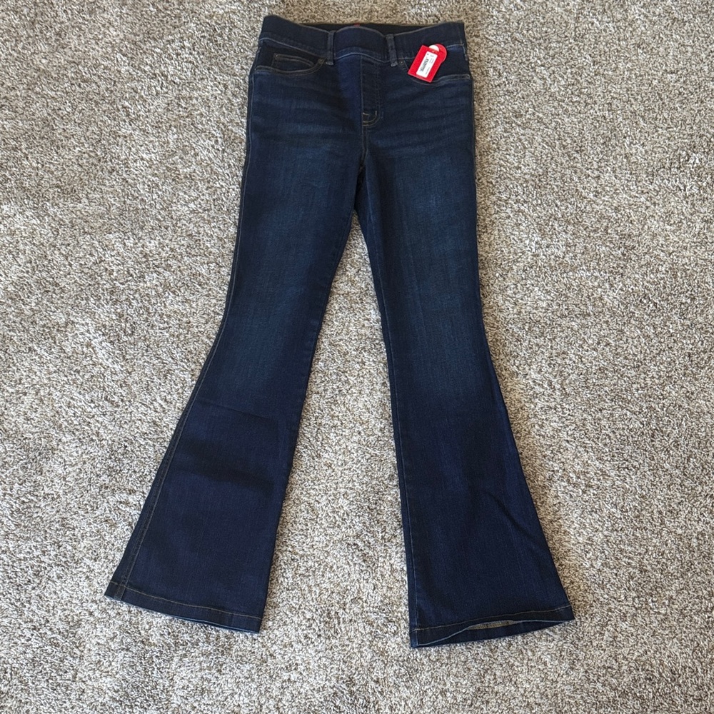 Spanx Dark Blue Flared Women's Jeans- 2P